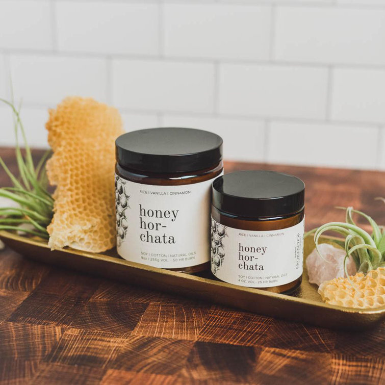 Broken Top Candle Company Honey Horchata Scented Jar Candle Wayfair